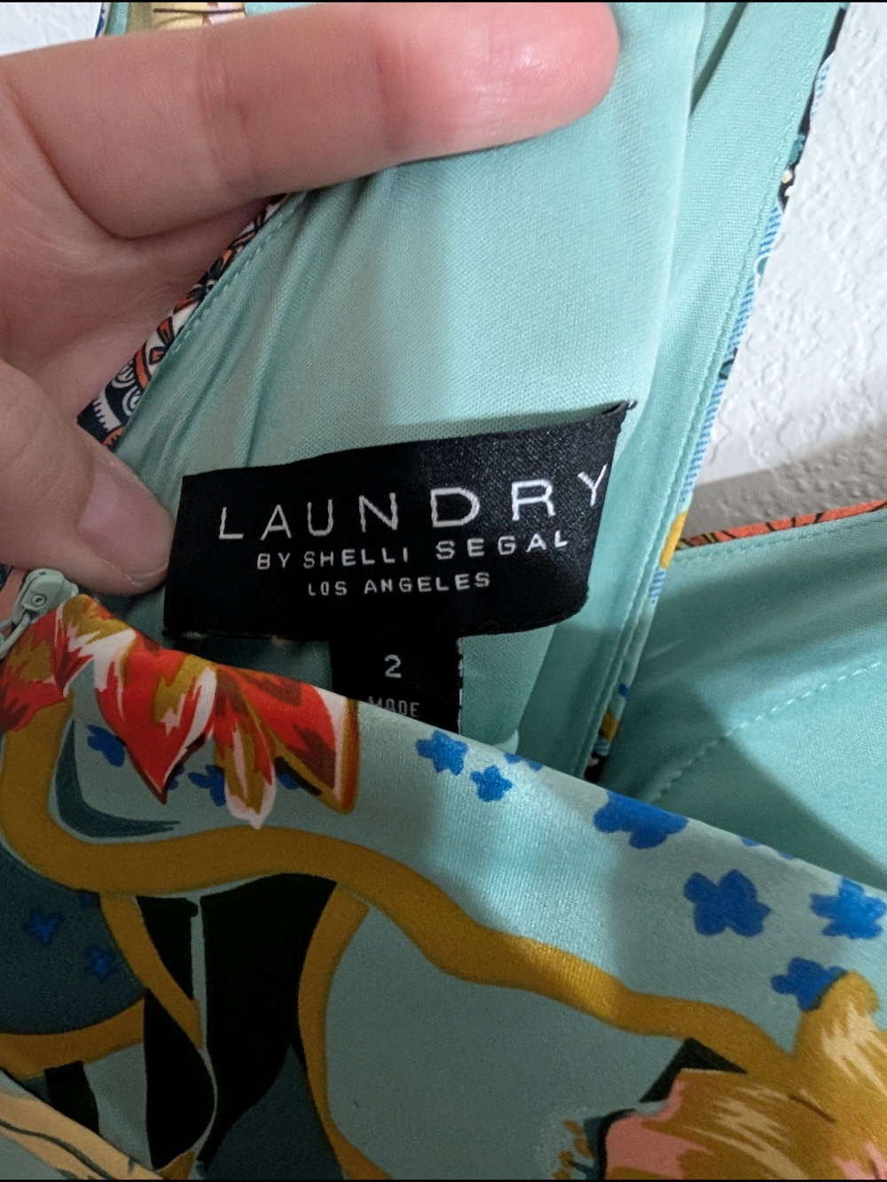 Laundry By Shelli Segal Long Silky Dress - Picture 9 of 10